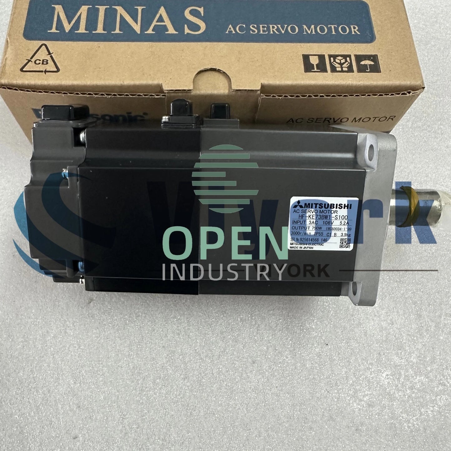 1PCS Mitsubishi HF-KE73BW1-S100 AC SERVO MOTOR 750W 3000RPM
