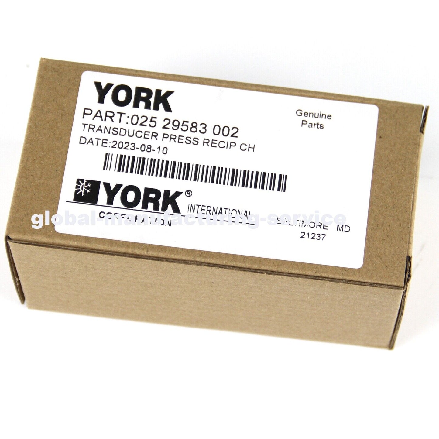 025-29583-002 Pressure Sensor - YORK