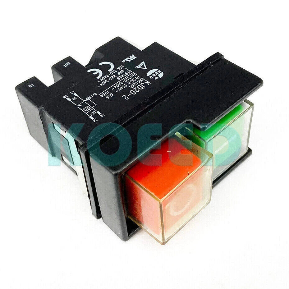 1PCS For KEDU KJD20-2 Switch 4 Pins EN61058 E195428 250VAC / 220-240VAC