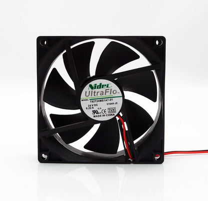 NIDEC T92T24MS1A7-51 9025 DC24V 0.22A 2-Wire Inverter Cooling Fan