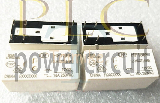 10Pcs Hongfa HF158F-12-HS3T Power Relay 6 Pins 12VDC 16A 250VAC~