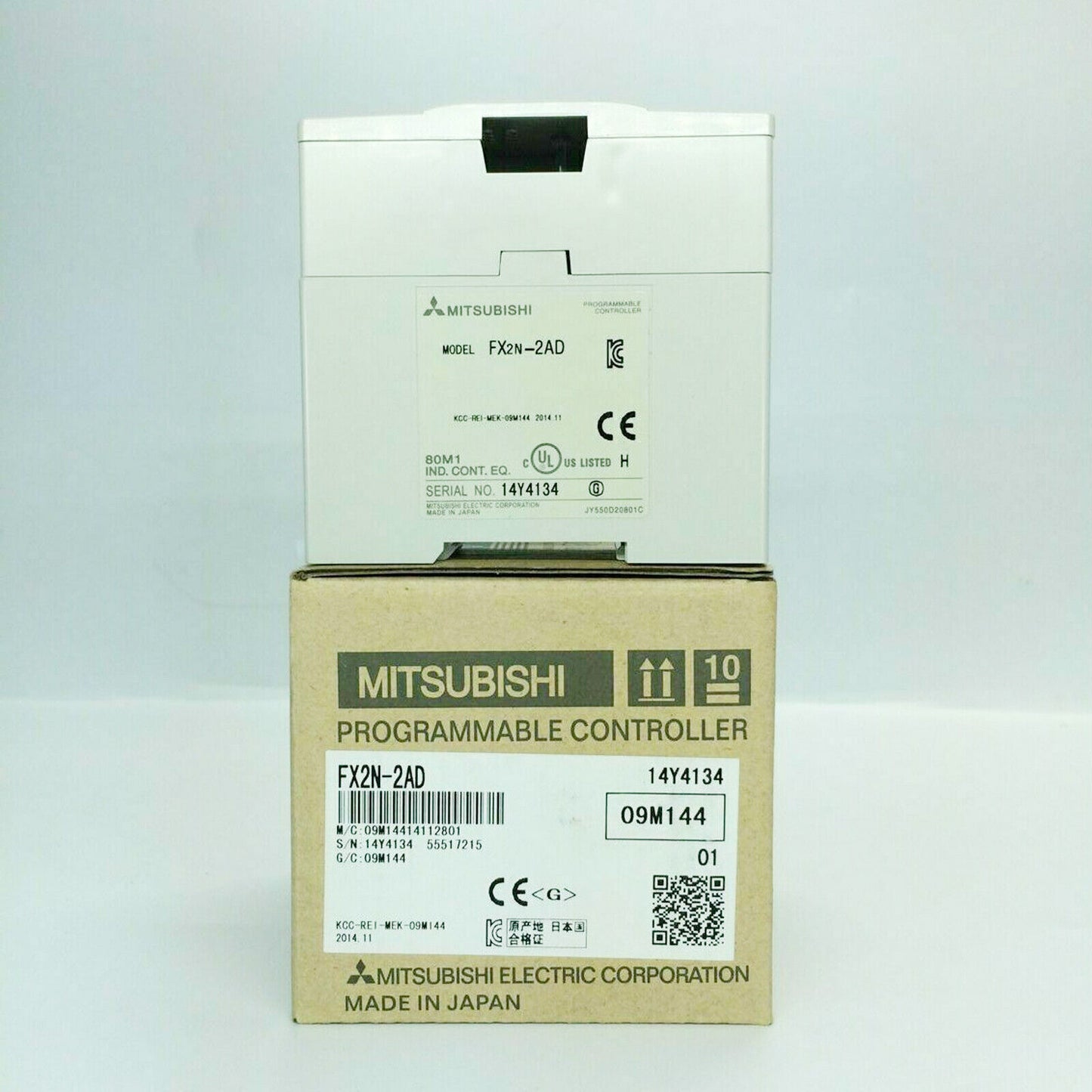 Sealed Mitsubishi PLC FX2N-2AD Original Factory sealed - MITSUBISHI