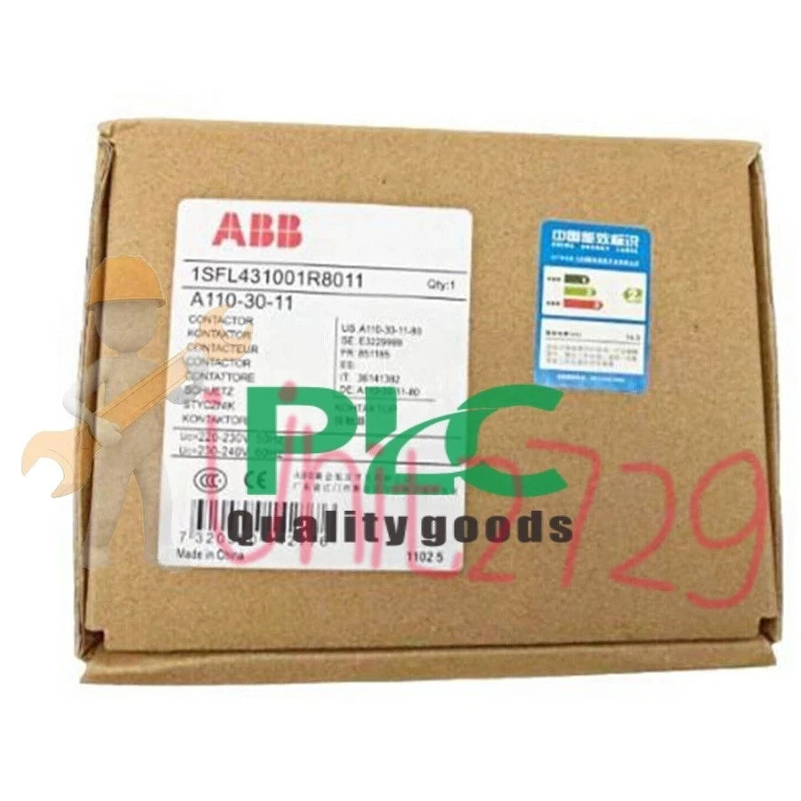 1PCS ABB Contactor A110-30-11 220VAC Contactor 1SFL451001R8011 Fast ship #u