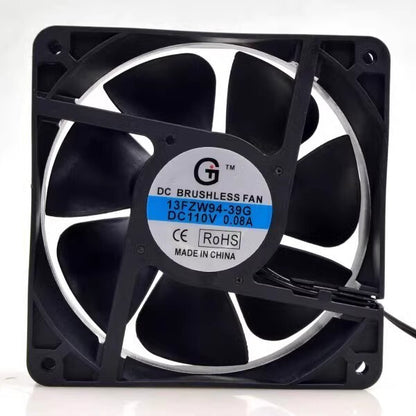 1PCS 3F2W94-39G 12038 DC110V 0.08A 12CM Large Airflow Cooling Fan