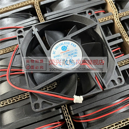 COOLINGFAN DFB802512L 8025 12V 0.08A 8CM 2-wire ultra-quiet case fan
