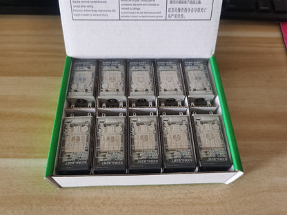 10PCS/1Box Schneider RXM4LB2B7 Miniature Relays 24VAC In Box