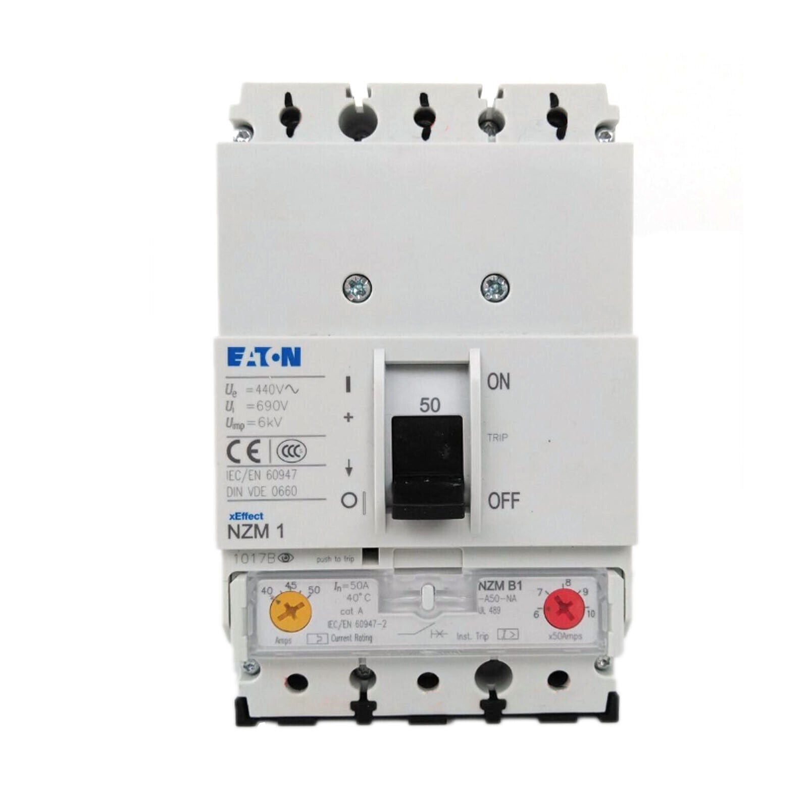 new 1PCS  Eaton Circuit breaker NZMB1-A50 Eaton