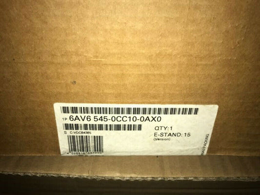 new Siemens 6AV6 545-0CC10-0AX0 Touch Panel In Box HMI ping