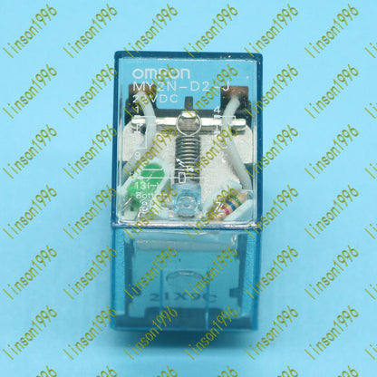 10-Piece 12V Omron Relay MY2N-D2-J 24VDC In Stock - OMRON