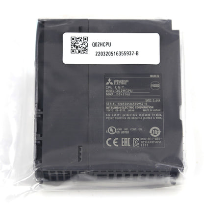 Mitsubishi Q02HCPU PLC Module, 70 Characters - MITSUBISHI