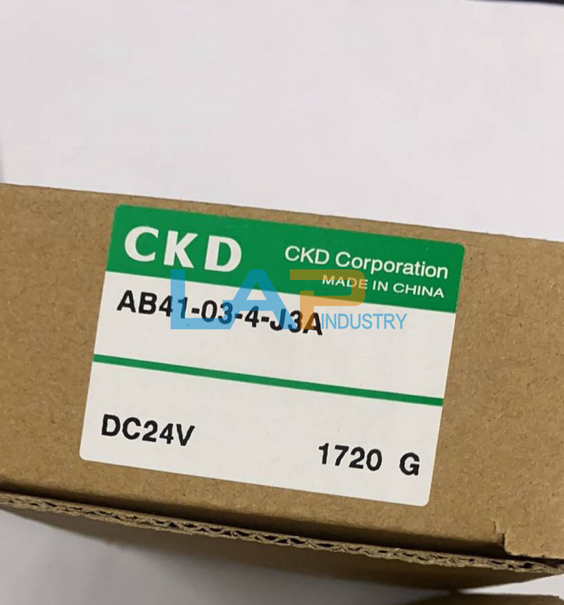 1PCS New FOR CKD AB41-03-4-J3A The Electromagnetic Valve - SIGMA ENGINEERING