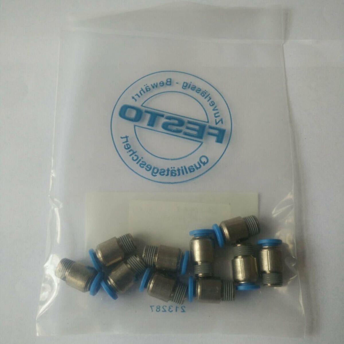 New FESTO QS-1/8-6-I 153013 10pcs Connector - FESTO