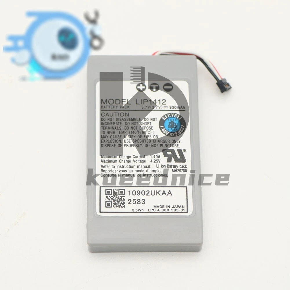 1PCS REPLACEMENT SONY PSP GO RECHARGEABLE BATTERY 930Mah 3.7V LIP1412