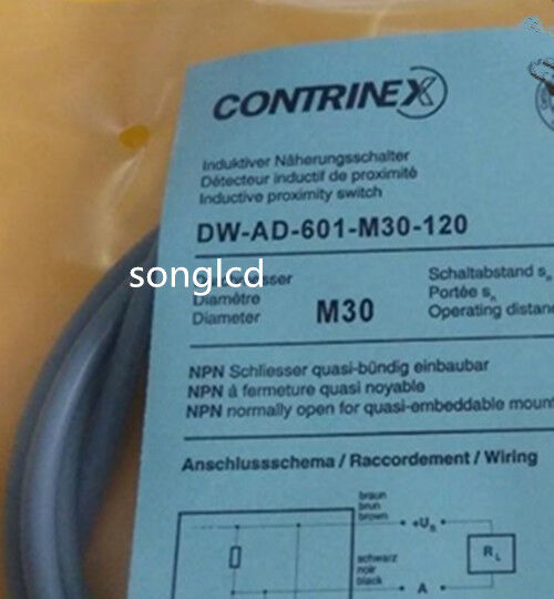 Contrinex DW-AD-601-M30-120 Sensor - Reliable Performance - CONTRINEX
