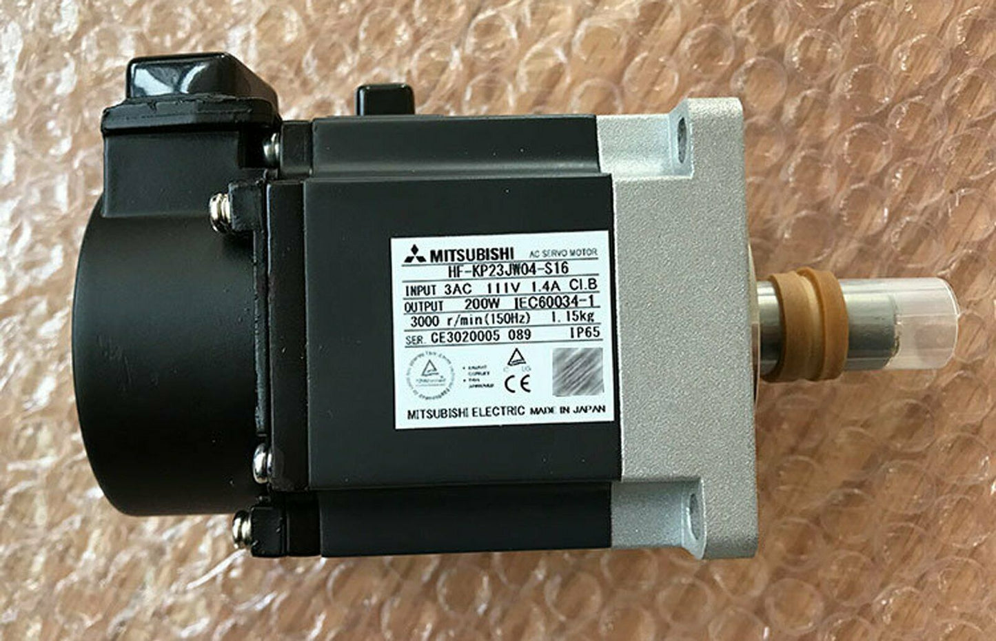 Mitsubishi AC Servo Motor HF-KP23JW04-S16 1-Year Warranty - MITSUBISHI