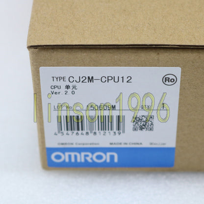 Omron CJ2M-CPU12 PLC 1-Year Warranty - OMRON