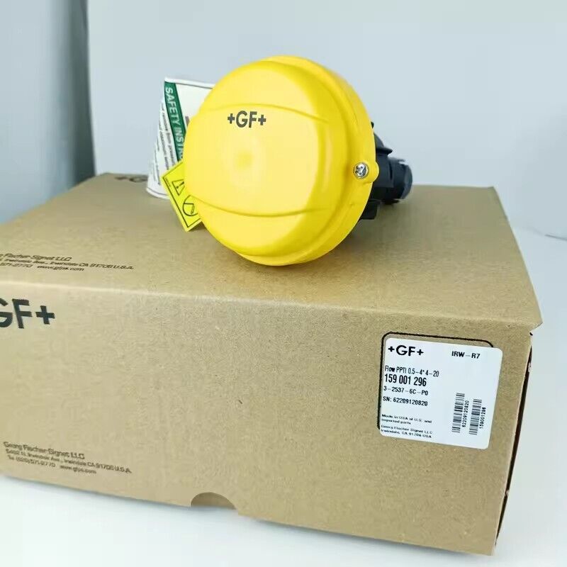 new 1pcs +GF+ Signet Integrated Rotating Wheel Flowmeter Sensor Probe 3-2537-6C-P0 - SIGNET