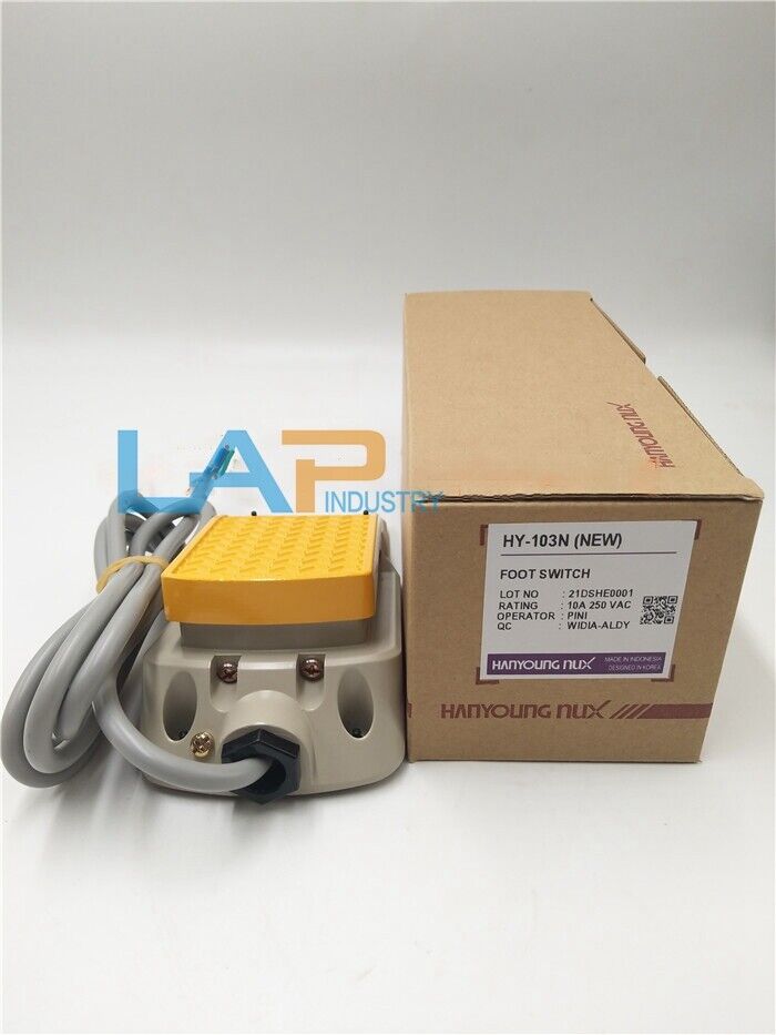 HANYOUNG NUX Foot Switch HY-103N 10A 250V - HANYOUNG NUX
