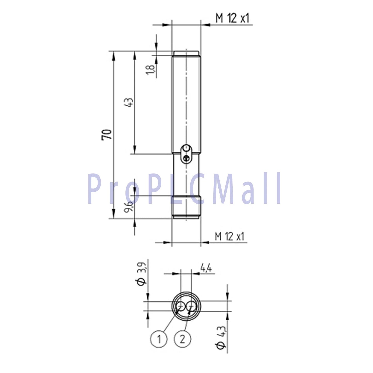 1PC~Wenglor Reflex Sensors HO08PA3 PNP ~