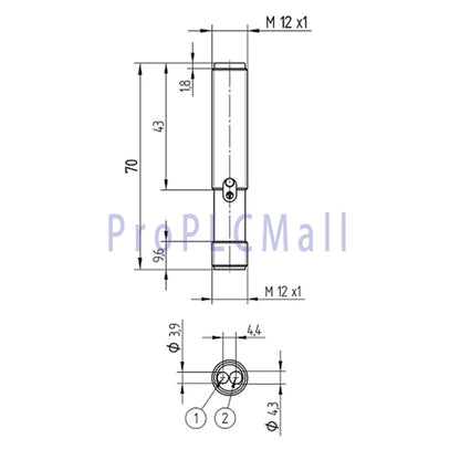 1PC~Wenglor Reflex Sensors HO08PA3 PNP ~