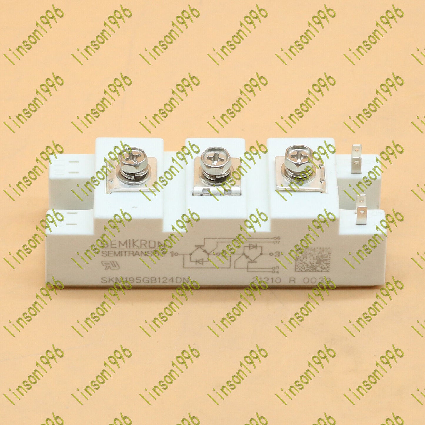 New One SEMIKRON SKM195GB124DN Module SHIP - SEMIKRON