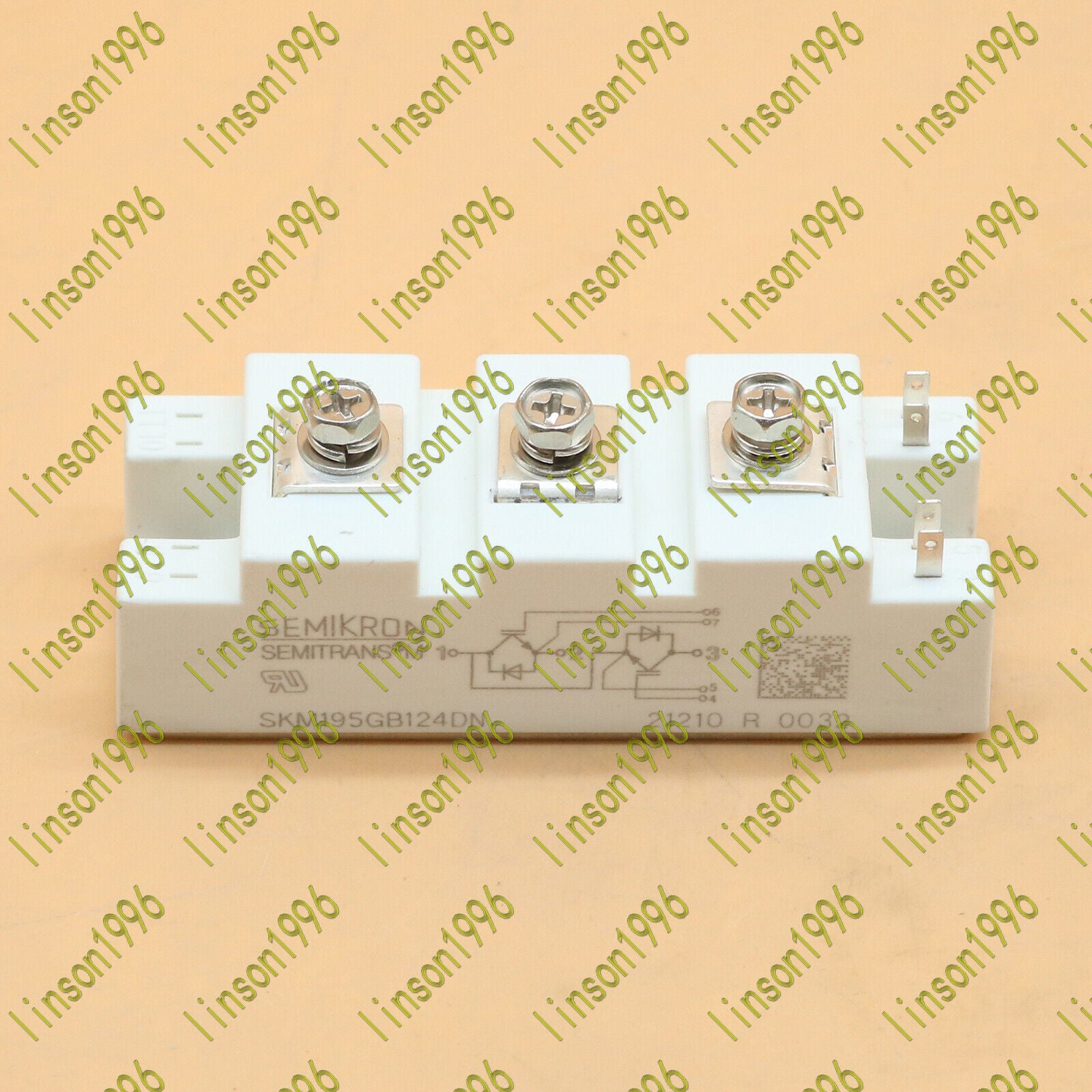 New One SEMIKRON SKM195GB124DN Module SHIP - SEMIKRON