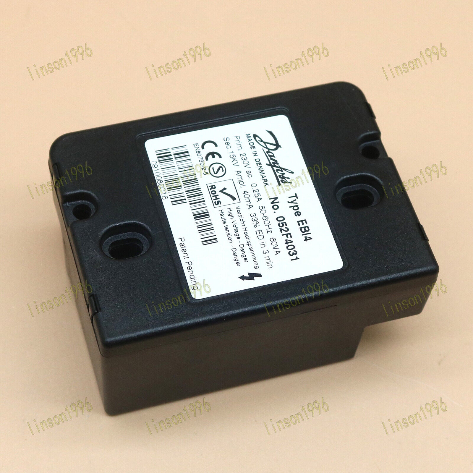 new 1PC  Danfoss EBI4 052F4031 Lgnition Transformer For burner spot stocks Danfoss