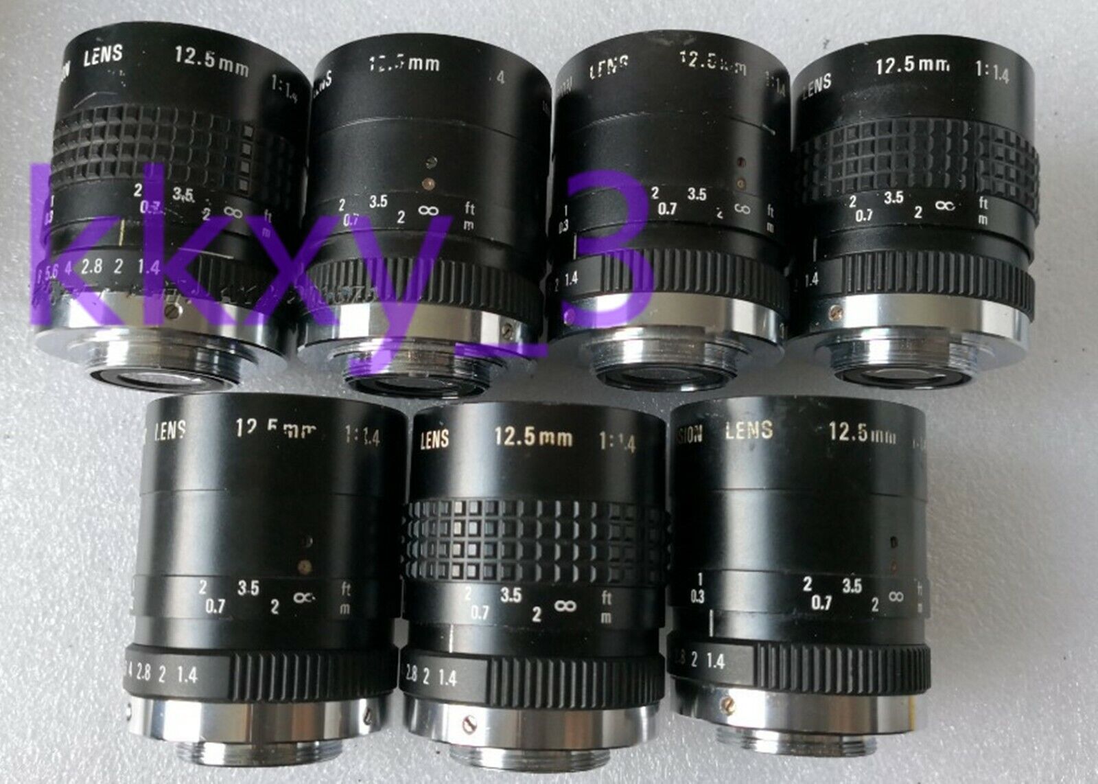 used 1 pcs pentax cosmicar 12.5mm 1.4 c-mount industrial lens tested - PENTAX