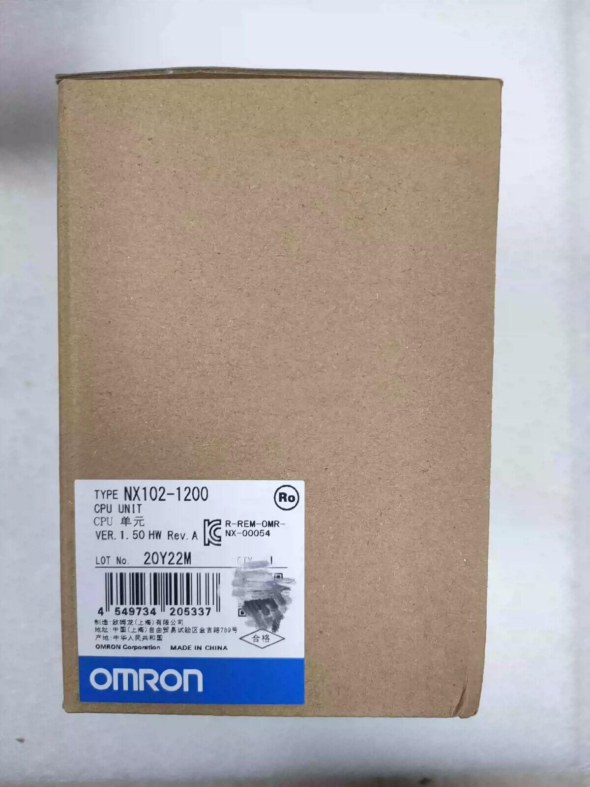 new Omron NX102-1200 CPU Unit - OMRON