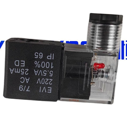 1PCS  FIT FOR solenoid valve coil EV1 7/9 AC220V 5.5V 25A EDIP65