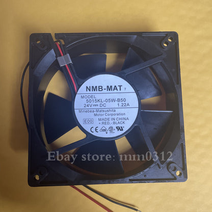 1pcs NMB 5015KL-05W-B50 24V 1.22A 12738 127*127*38MM fan