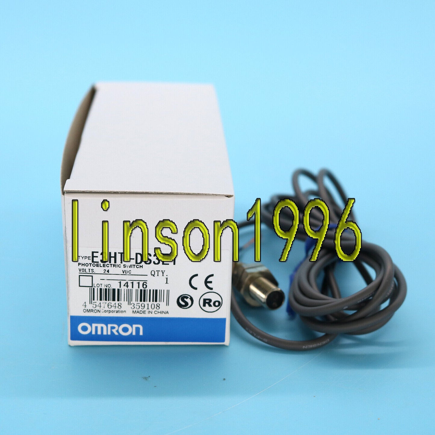 Omron ONE Photoelectric Switch E3HT-DS3E1 - OMRON