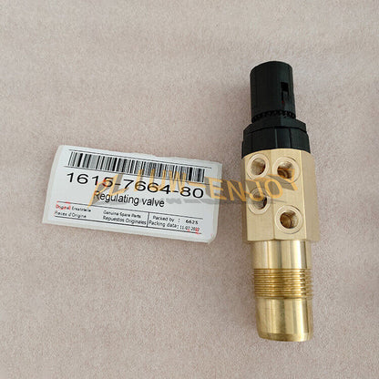 new 1PCS 1615766480 Regulating Valve for Atlas Copco Air Compressor 1615-7664-80 - ATLAS COPCO