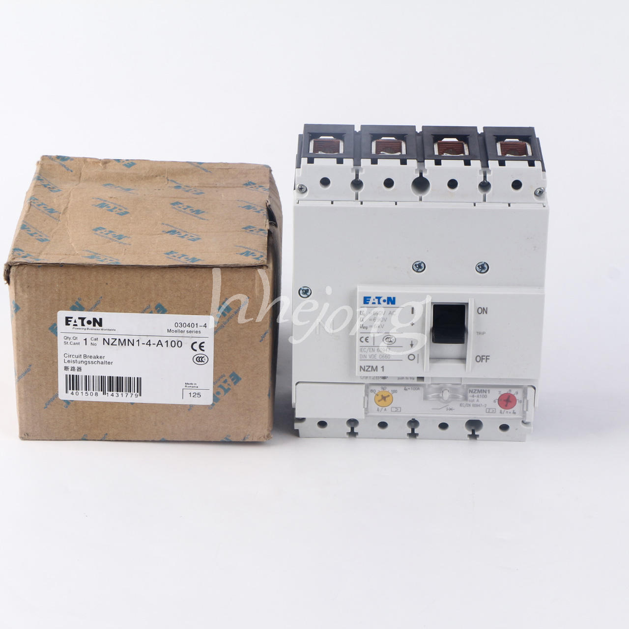 new 1PCS  Eaton Circuit breaker NZMN1-4-A100 Eaton