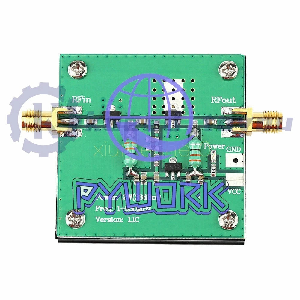 1-930MHz 2W RF Broadband Power Amplifier for Radio Transmission FM HF VHF