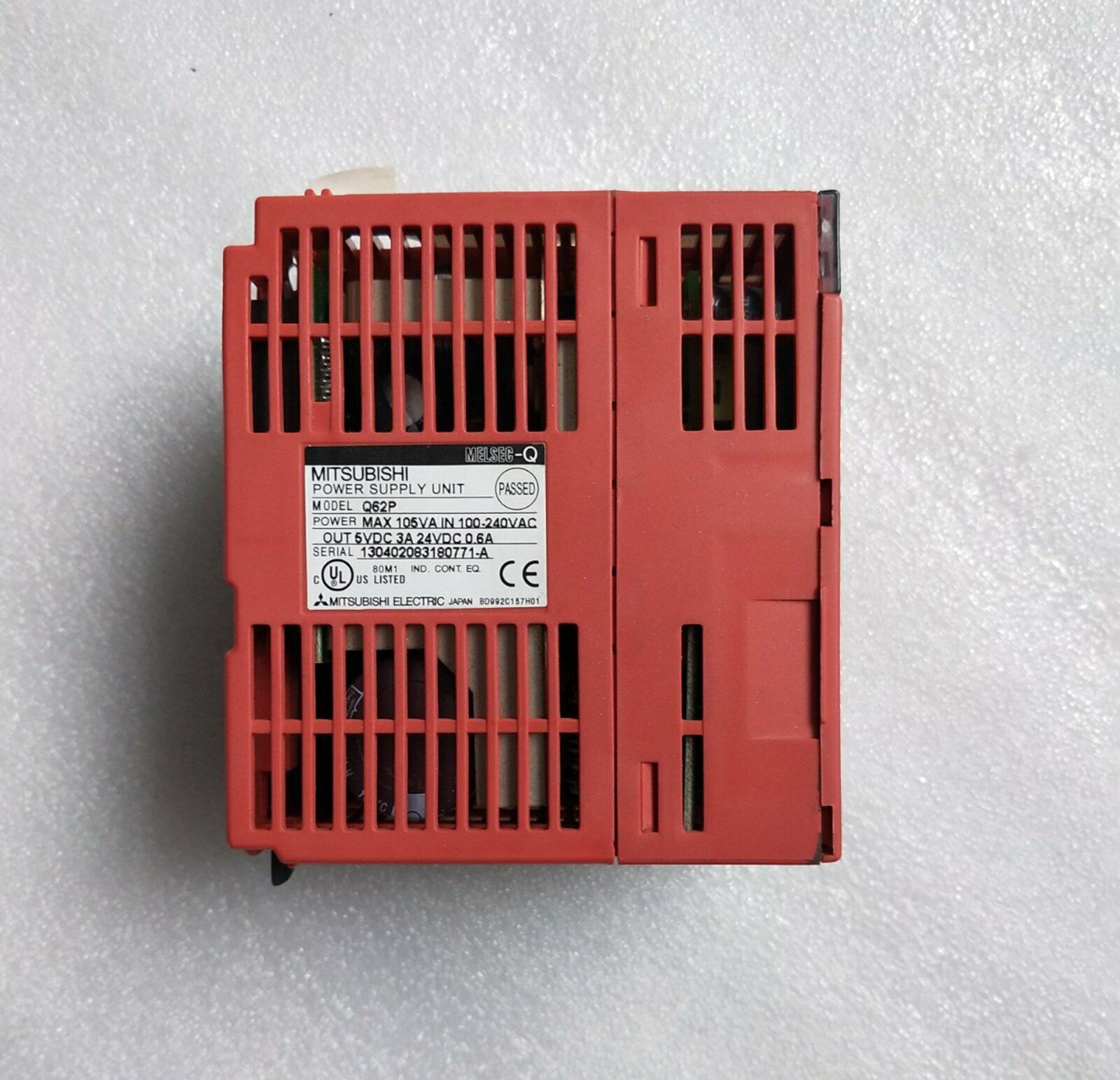 used Mitsubishi Q62P Power Supply Module Tested It In Good Condition - MITSUBISHI