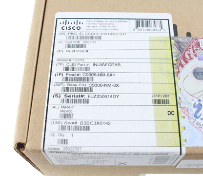 Cisco Catalyst C9300-NM-8X 10G 8-Port Network Switch Module BHN - CISCO