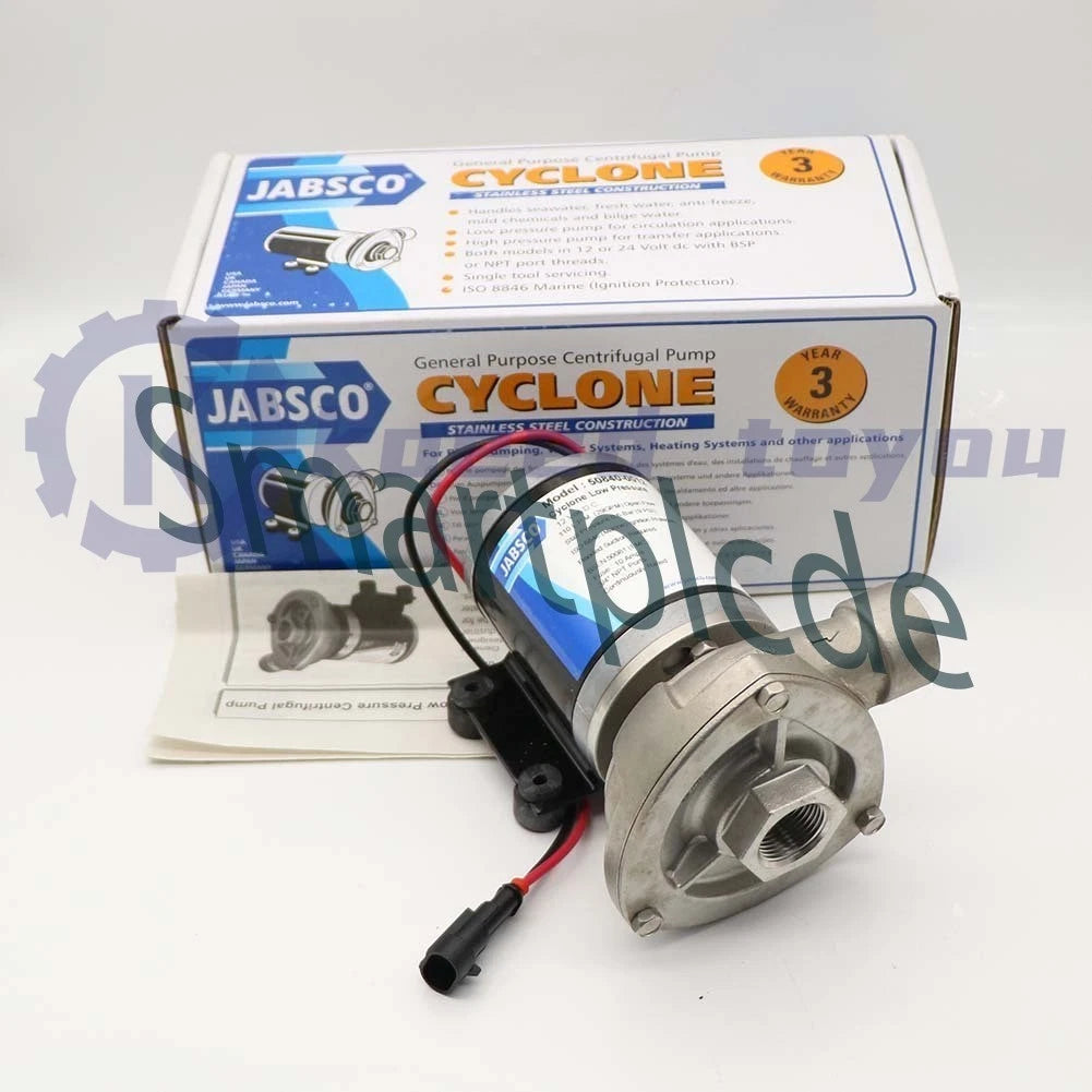 50840-0012 Low Pressure Marine Centrifugal Pump Cyclone 29 GPM for Jabsco