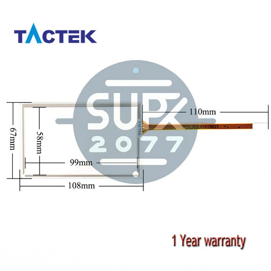 for 6AV2123-2DB03-0AX0 KTP400 + Membrane Keypad 6AV2 123-2DB03-0AX0 Touch Screen