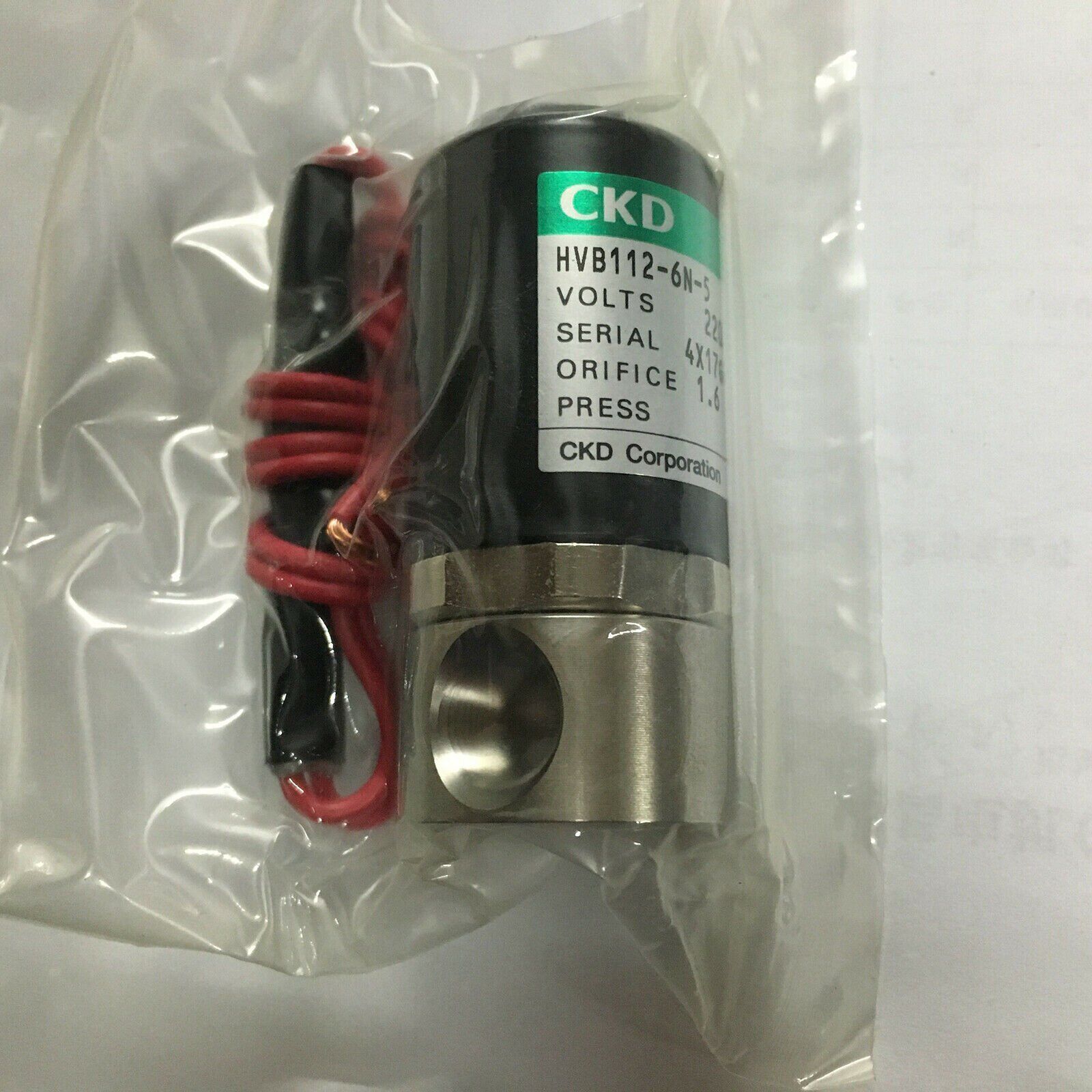 new 1PC  IN BOX CKD HVB112-6N-5 DC24V vacuum solenoid valve