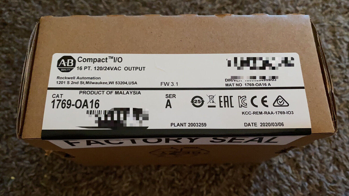 1769-OA16 SERA Compact 16 Point Output Module - ALLEN BRADLEY