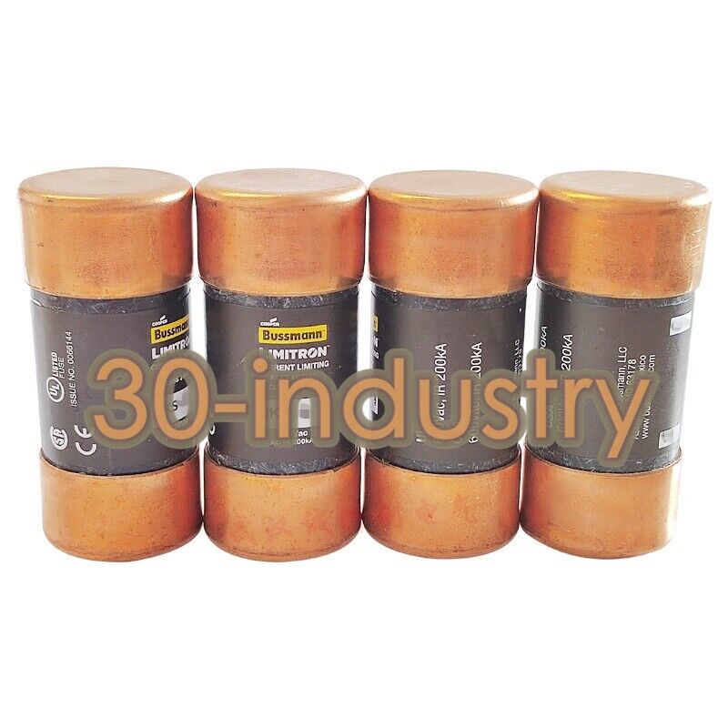 10 New Bussmann JKS-6 6A 600V Fuses for Electrical Protection - BUSSMANN