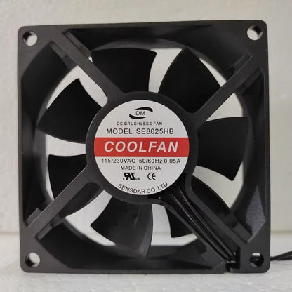 COOLFAN SE8025HB AC230V 0.05A Cooling Fan