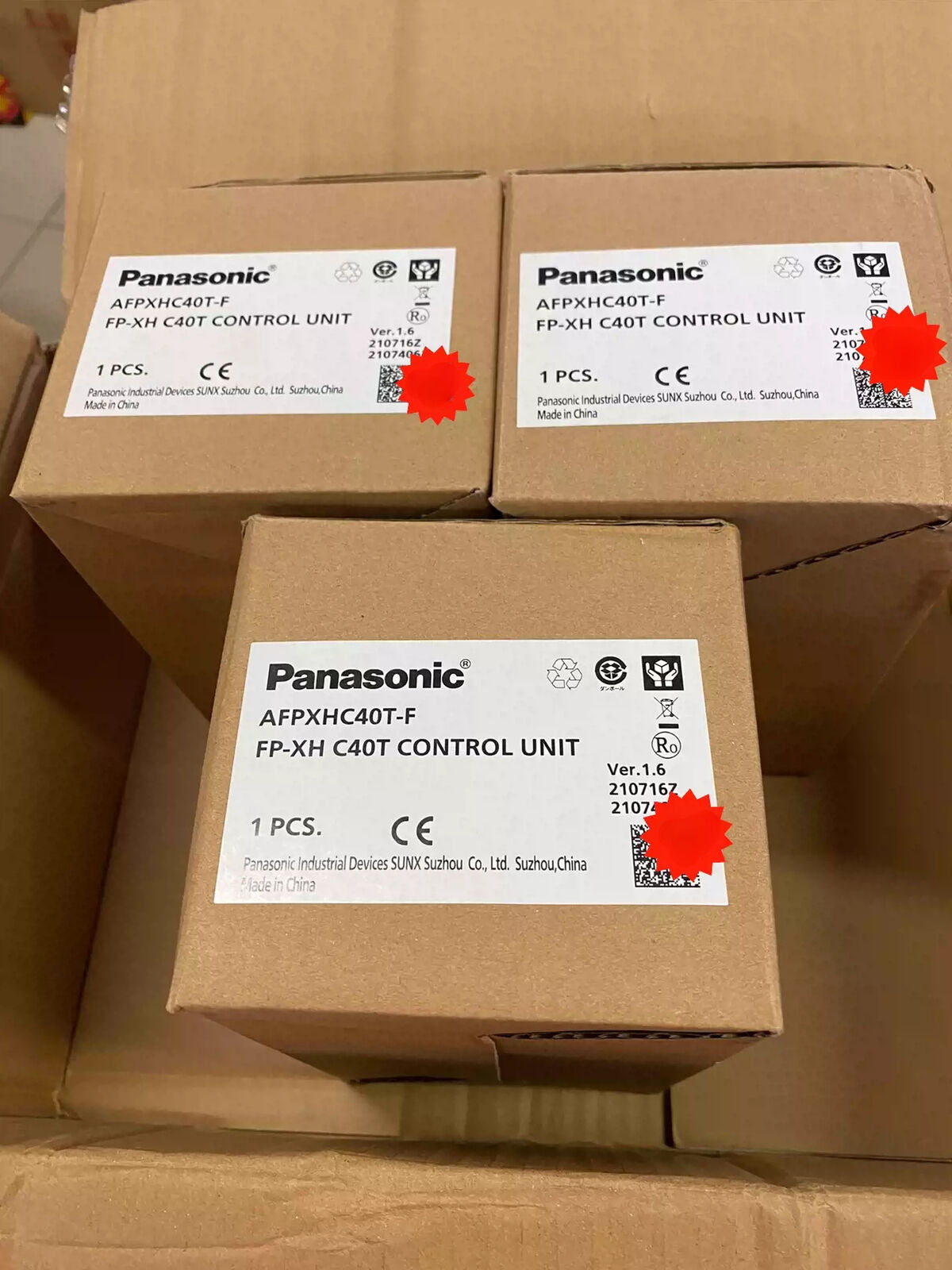 1PCS Panasonic AFPXHC40T-F FP-XH C40T CONTROL UNIT - PANASONIC