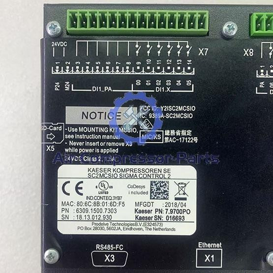 1PCS 7.9700P0 Control Panel for Kaeser SIGMA CONTROL 2 Compressor OEM