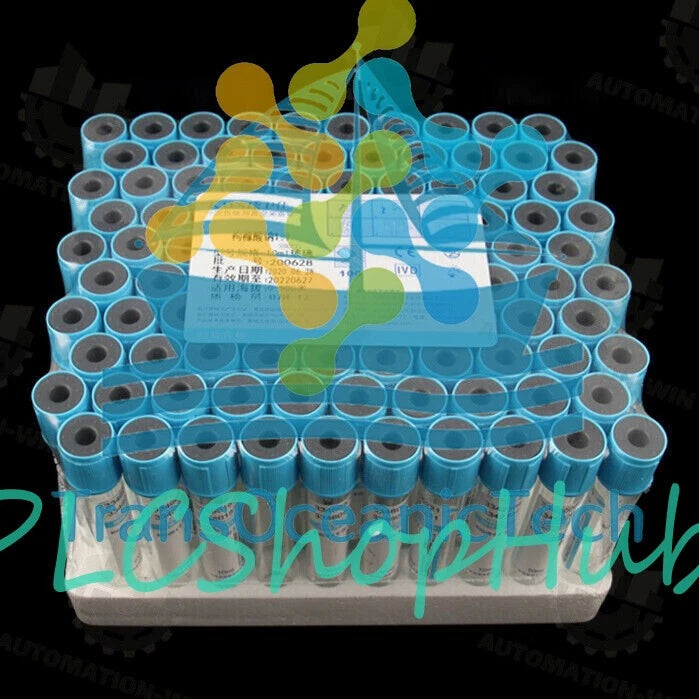 100pcs/box Blood coagulation tube 10ml sodium citrate 1:9 blood collection tube.
