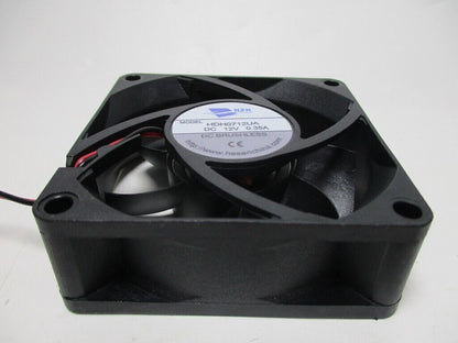 new 1 PCS For HXH Fan HDH0712UA DC12V 0.35A 7025 7CM 2 wire cooling fan - HXH
