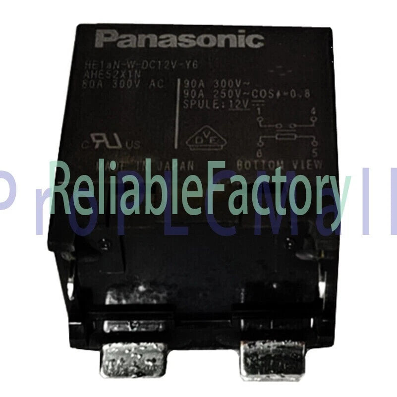 1PC PANASONIC HE1AN-W-DC12V-Y6 12VDC Solar Relay 4Pins AHE52X1N~