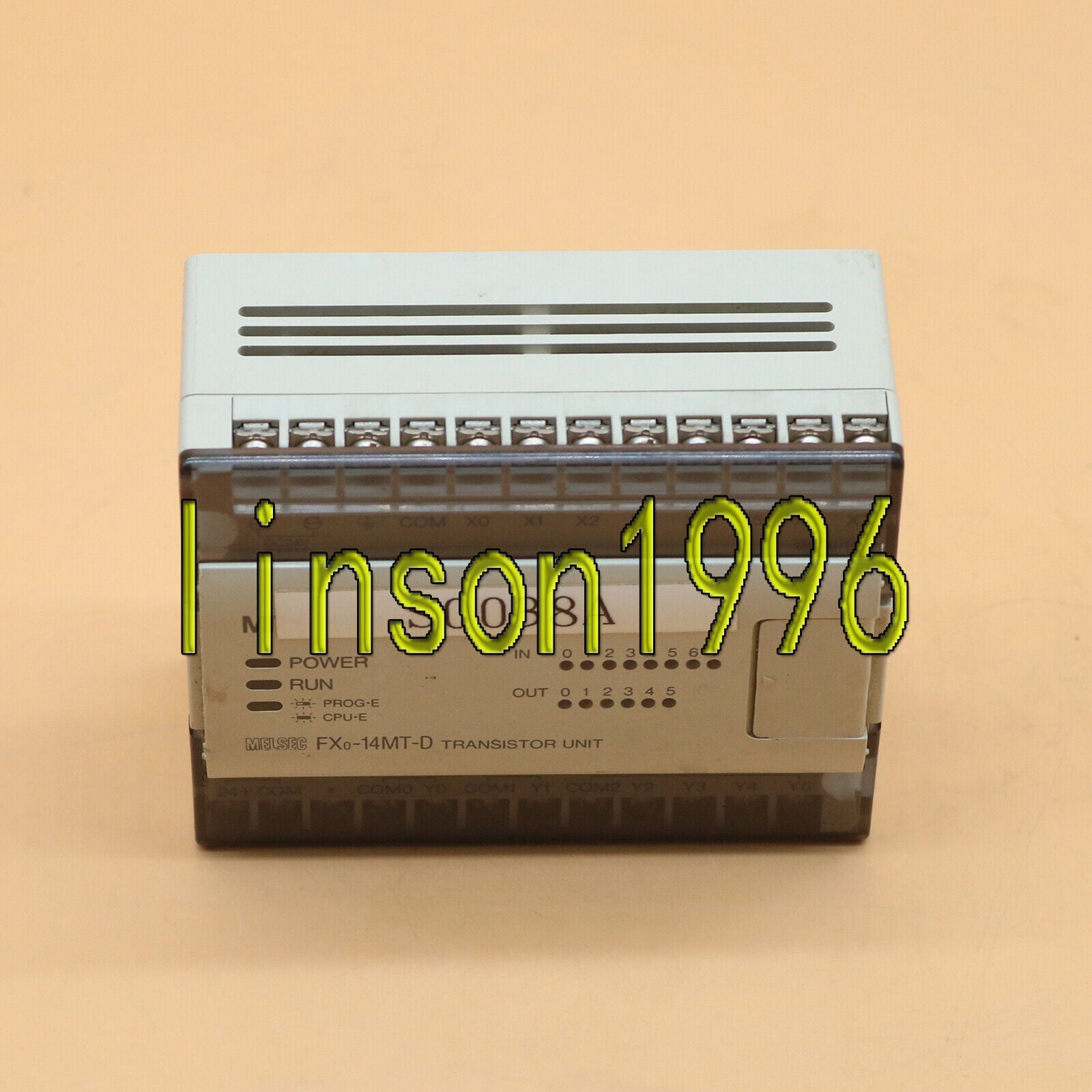 Mitsubishi ONE Controller FX0-14MT-D, Tested OK - MITSUBISHI