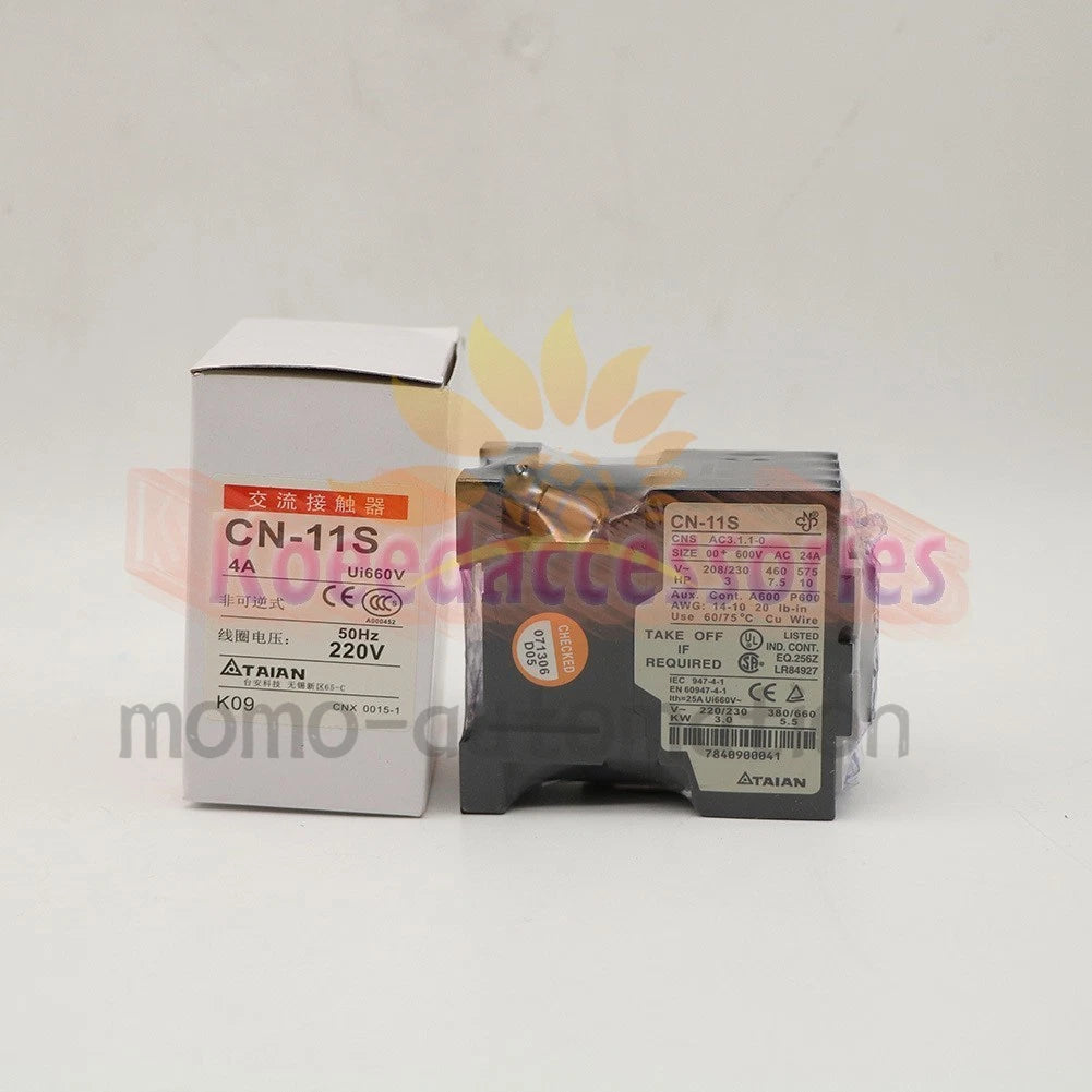 TECO CN-11S CN11S AC220V Contactor 1Pcs*